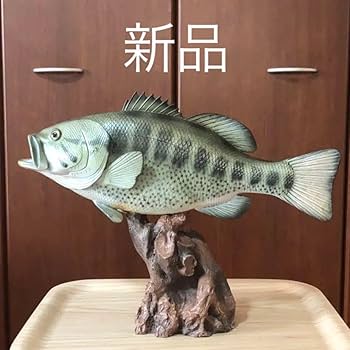 Amazon.co.jp: ブラックバス オブジェ : ホーム＆キッチン